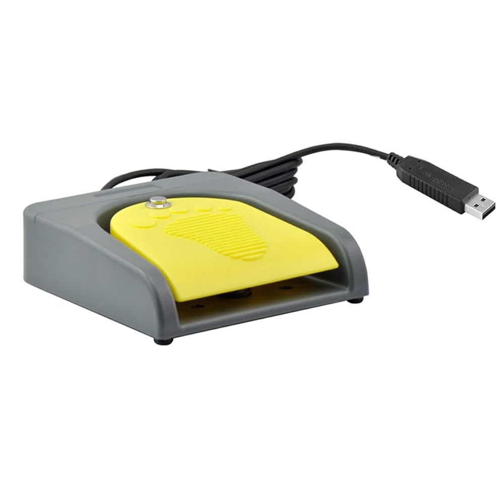 OLLGEN USB 풋 더블 스위치 페달 2 키 프로그램 맞춤형 컴퓨터 키보드 마우스 게임 액션 HID - 상세 이미지 3