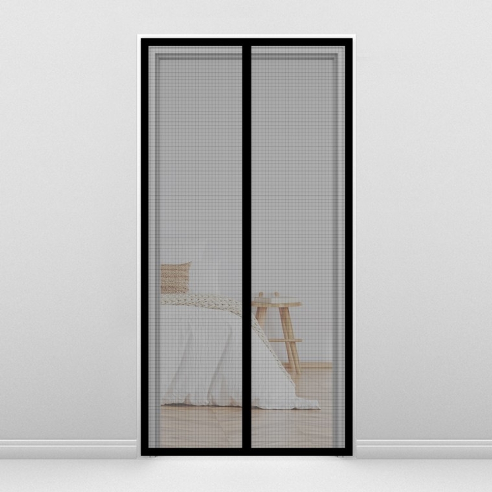 J2K 해충 차단 자석 현관문 모기장 벌레 퇴치 방충문 (90x210cm) - 상세 이미지 2