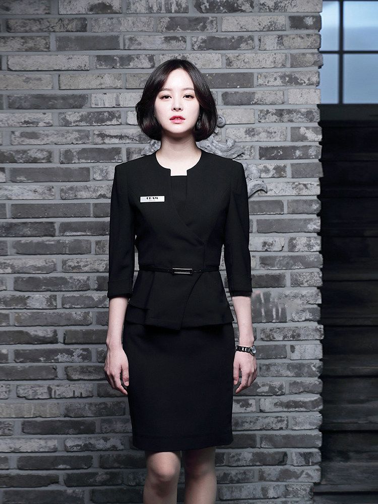실장 성형외과 간호복 사무직 상담 간호사복 가운 유니폼 수술복 병원 간호사 코스프레 반팔 - 상세 이미지 5