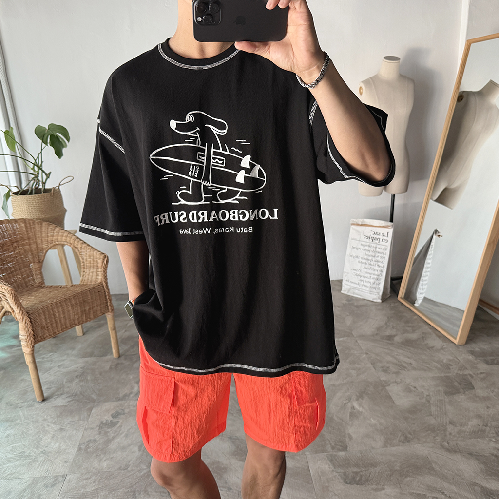 남자 빅사이즈 반팔 도톰한 10수 티셔츠 XL-4XL 이미지 7