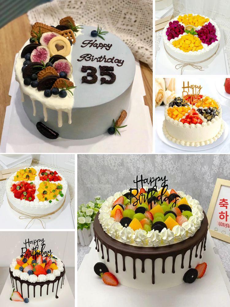 케이크 모형 대형 촬영소품 생일 파티 디스플레이 - 상세 이미지 4