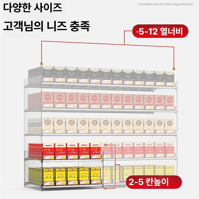 담배 진열대 선반 아크릴 매대 가판대 수납 - 상세 이미지 4