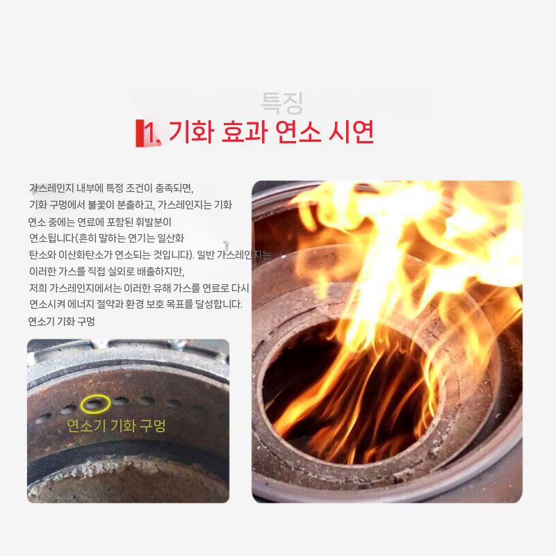 대형 펠릿 주물 야외 무쇠 화목 장작 리버스난로 연통 화목난로 스텐연통 일자연통 캠핑 불멍 - 상세 이미지 3