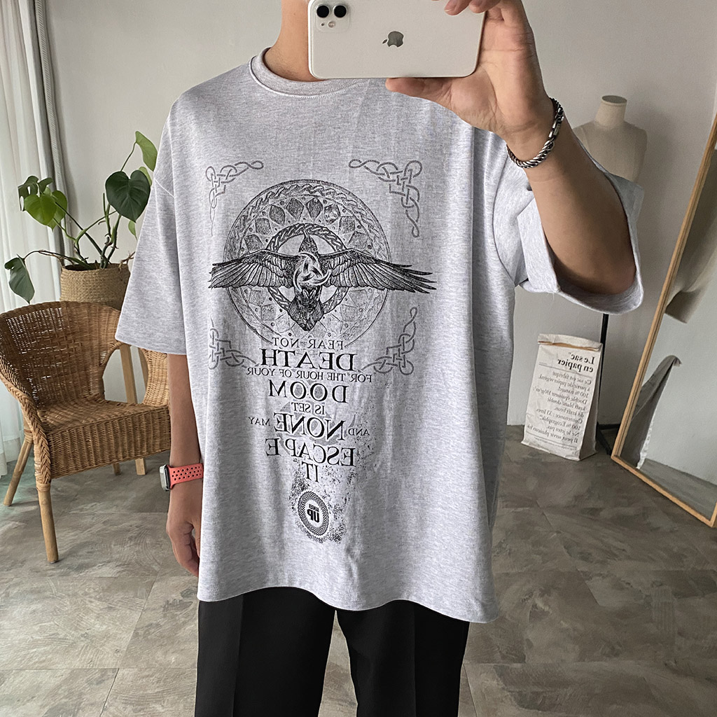 남자 빅사이즈 반팔 도톰한 10수 티셔츠 XL-4XL - 상세 이미지 4