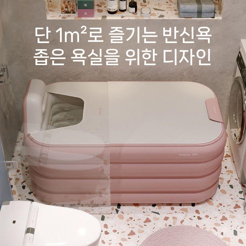 가정용 간이수영장 에어풀장 물놀이풀장 베란다 야외 대형풀장 접이식 야외수영장 사각 프레임 - 상세 이미지 4
