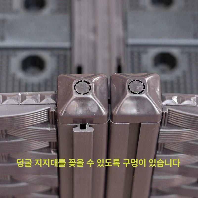 대형 직사각형 화분대 쿠바식 텃밭 플라스틱 플랜터 원예용 정원 가드닝 긴화분 - 상세 이미지 5