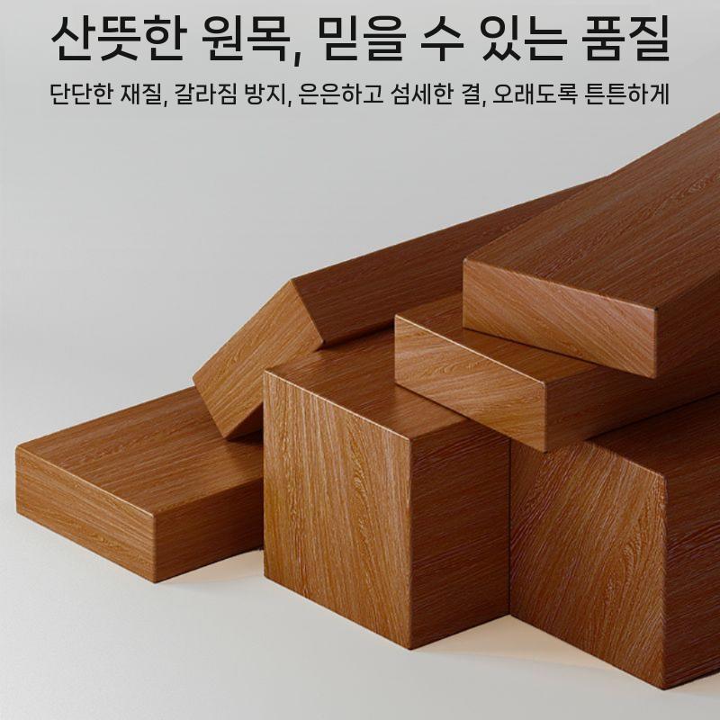 일반형 사무실 공부책상 사무용일반책상 공부방 컴퓨터책상 원목색 서재 데스크 원룸 공간활용 모든 원목 통나무 색상 120 - 상세 이미지 2