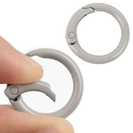 쌍문상회 협력사 지금 필요한 단어장 24mm 그레이 연결걸이 메모지 10P 고리 카드