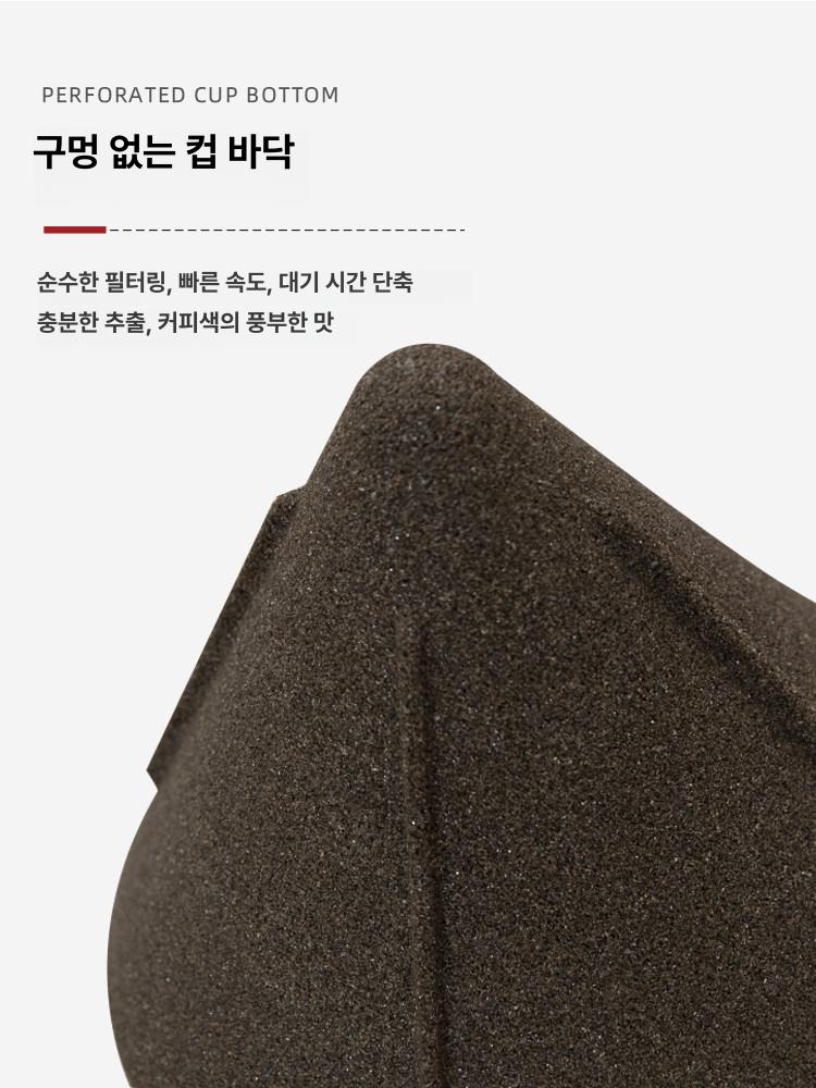 도자기 단품 드리퍼 세라믹 필터 드립 핸드드립 커피  - 상세 이미지 4