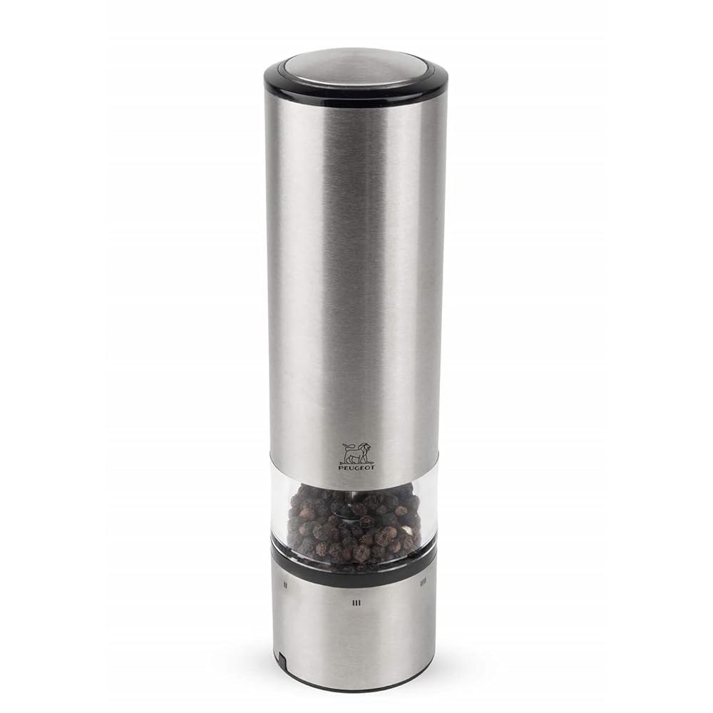 스테인리스 스틸로 만든 전기 후추 밀 u Select 20cm - 8인치. Pepper Mill - 상품 이미지