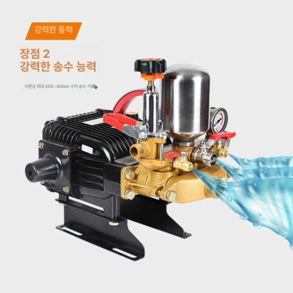강력한 농약 살포기 모터 고압 헤드 동력분무기 26 벨트 듀얼 - 상세 이미지 4