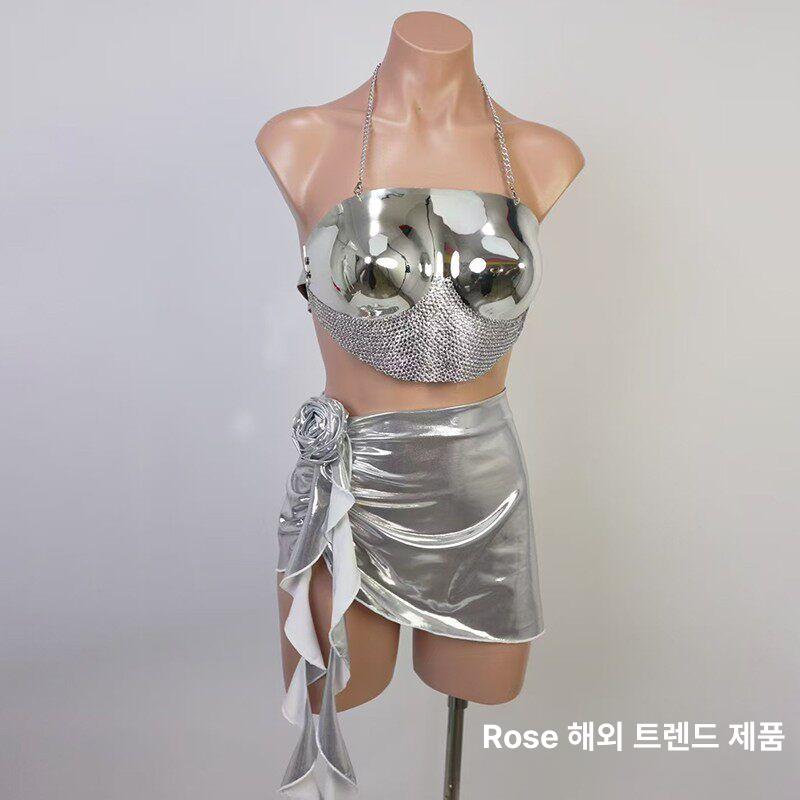 코스프레 코스튬 의상 응원복 레이싱걸 옷 스타일 1 S - 상세 이미지 4
