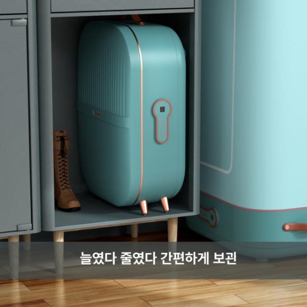 초경량 탈취 신발건조기 옷걸이 휴대용 의류 관리기 접이식 기본 단층 - 상세 이미지 5