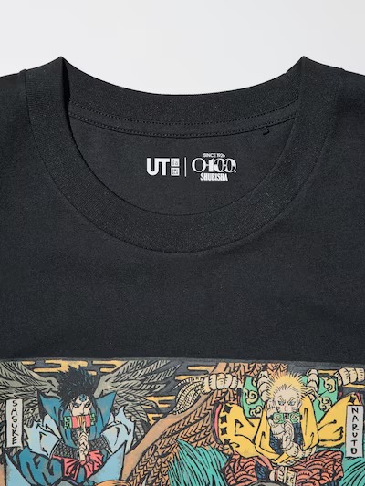 유니클로 나루토 NARUTO 티셔츠 만화UT 슈에이샤 100주년 [26SS] 여름 반팔 이미지 6