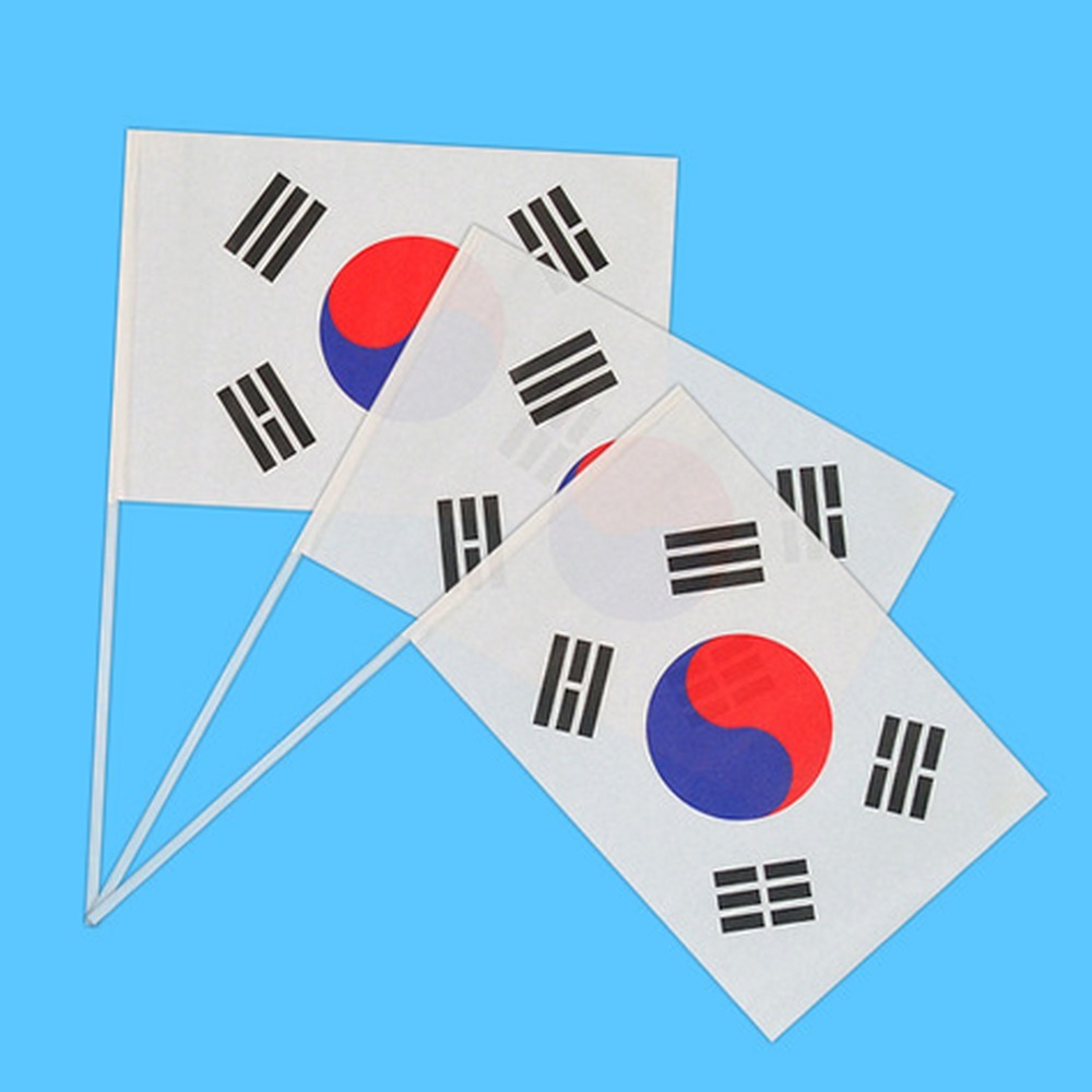 삼일절행사응원도구태극기수기 광복절행사손태극기 국경일용이벤트용 - 상품 이미지