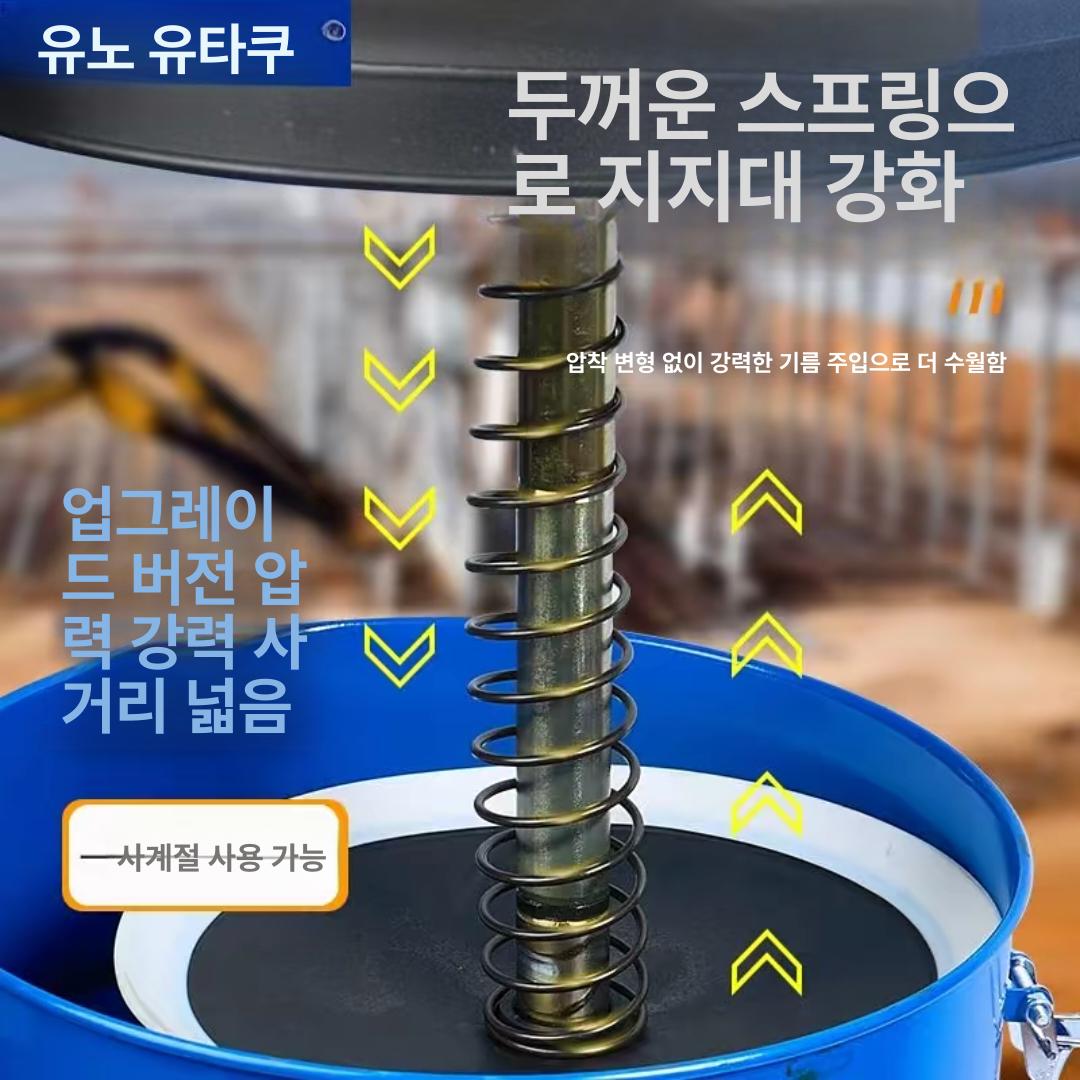 전동 자동 구리스 주입기 윤활유 펌프 중장비 그리스 도구 배터리식 충전식 압송 - 상세 이미지 3