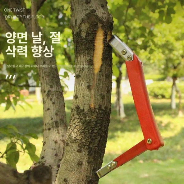 강력한 통나무 박피기 나무껍질 목재 탈피기 둥근 머리 벗기기 다기능 스크레이퍼 낫호미 - 상세 이미지 3