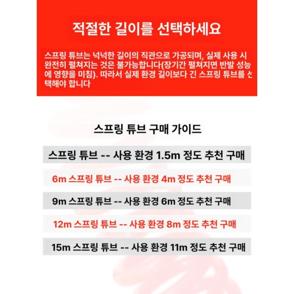 강력한 우레탄 에어건 호스 코일 고압 8 5 3m 커넥터 + 포함 - 상세 이미지 2