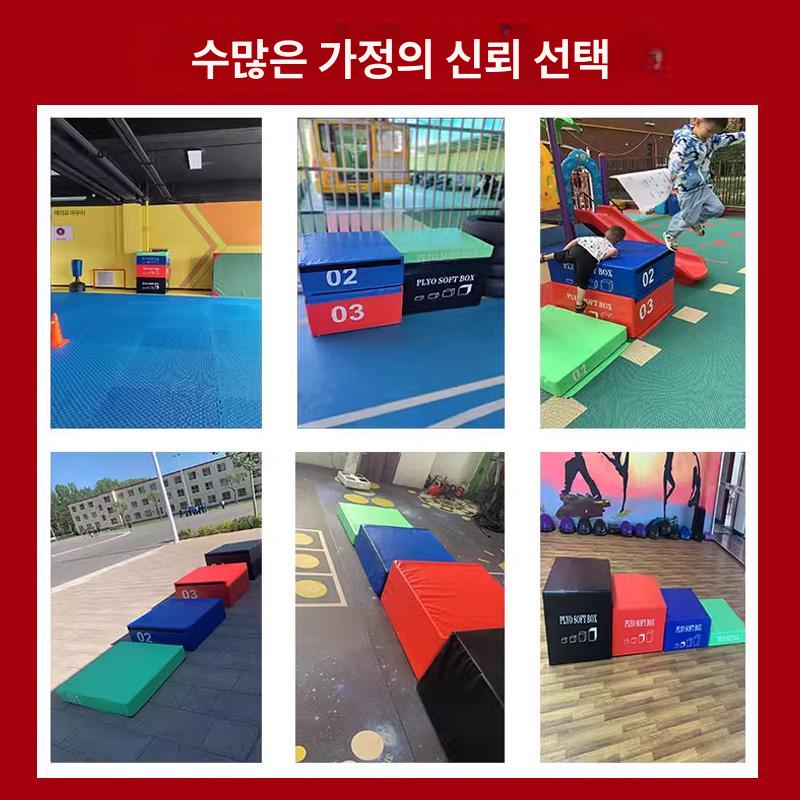 플라이오박스 에어로빅 점프 스텝 홈트레이닝 운동기구 플라이오메트릭 발판 - 상세 이미지 4