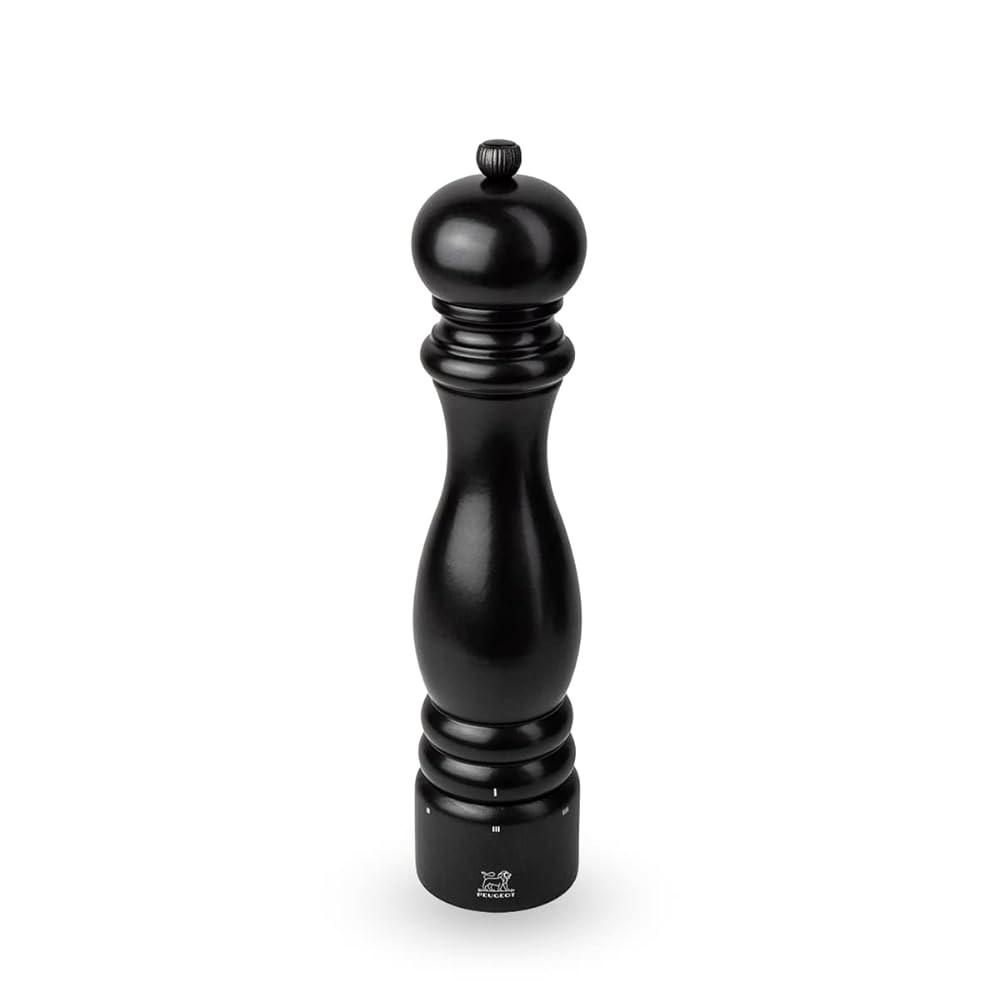 u Select 수동 나무 후추 밀, 새틴 블랙, 30cm - 12인치 5 Inch - 상품 이미지