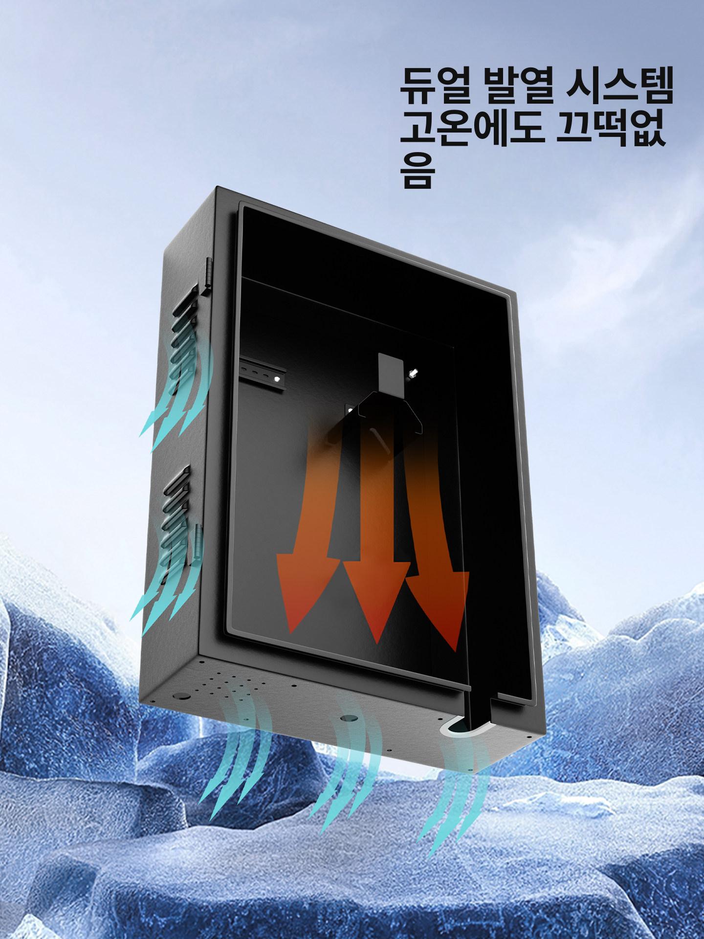 전기차 충전기 케이스 스탠드 키 야외 50 플러그 기둥 기둥형 700 클래식 기계식 70x50x25 - 상세 이미지 3