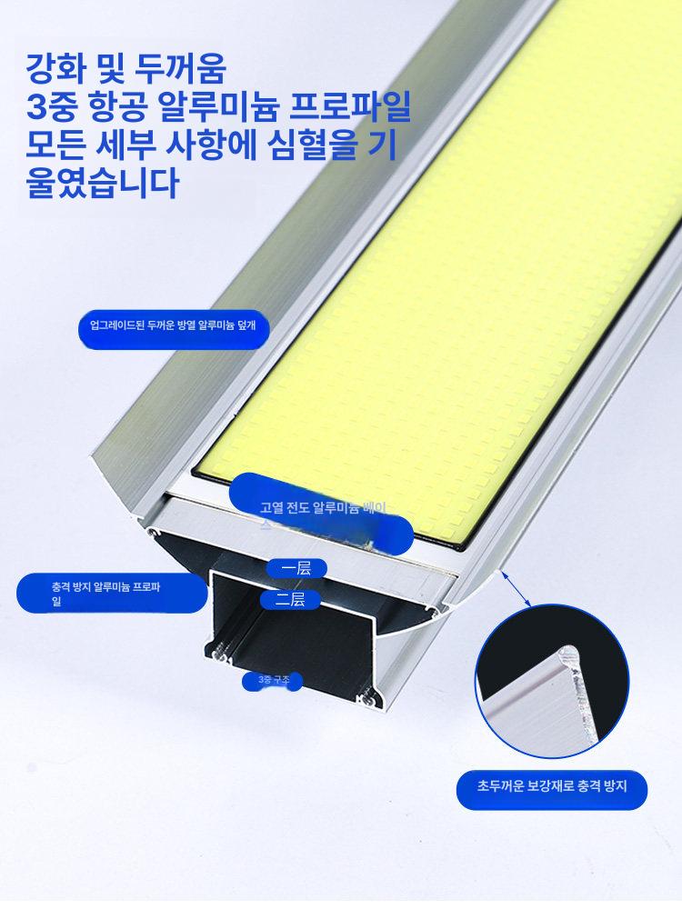 투광기 램프 공장 220V 플러그인 특수 방수 1. 220V 720W 3m 일체형 1 2m B - 상세 이미지 3