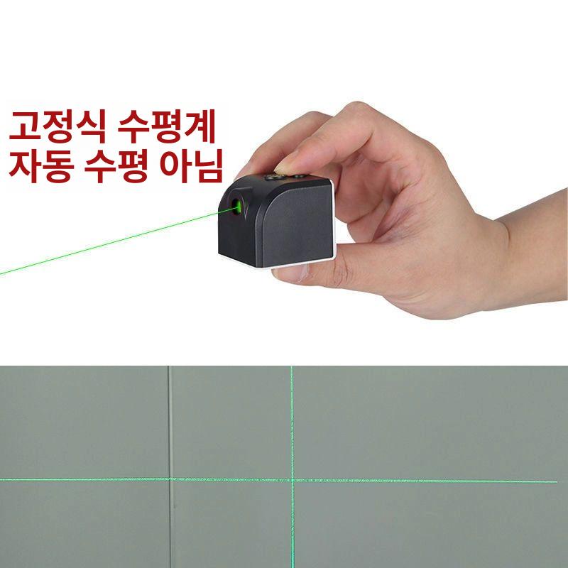 충전식 레이저 수평계 초소형 십자선 포인터 측정기 정밀 레벨 크로스라인 - 상세 이미지 3