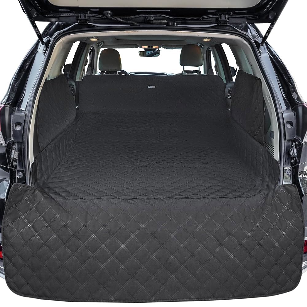 반려견용 ALANSING 엑스트라 롱 SUV 카고 라이너 - 올라운드 프로텍션과 TPU 흡입 컵이 장착된 헤비 듀티 900D 옥스포드 방수 반려동물 프로텍터, 풀사이즈 SUV와 - 상품 이미지