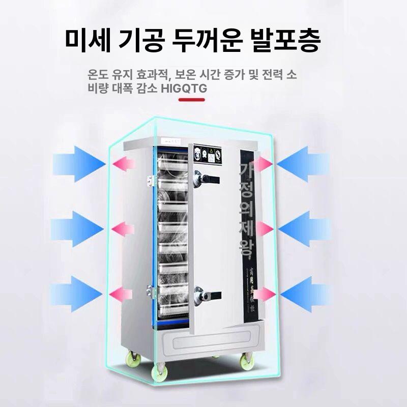 찜솥냄비 업소용 대형 만두찜기 떡찜기 이중층 스팀 조리 다목적 주방용품 - 상세 이미지 5