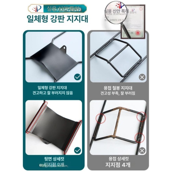프리미엄 대형 물걸레 특허 청소밀대 호텔용 초대형 밀대걸레 두꺼운 3중 천 90cm - 상세 이미지 3