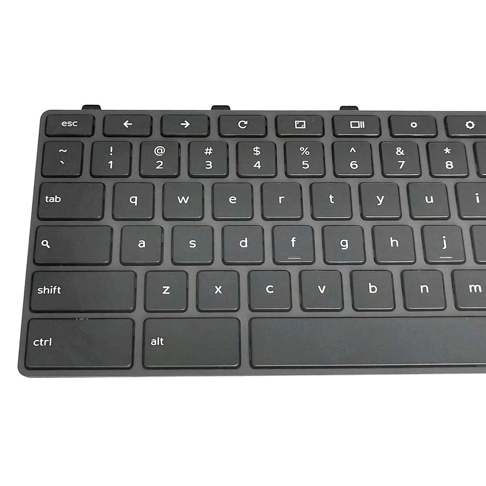 WWGTMC 교체 키보드 키 Dell 크롬북 11 3100, 5190, 3100 3110 5190 및 잠금 키 미국 레이아웃 P /N TPN-136US001909 AE09U018 - 상세 이미지 3