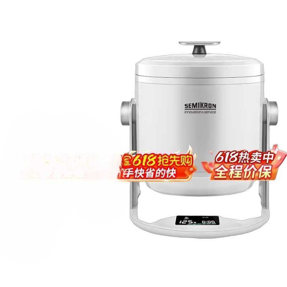 자동웍 볶음밥 자동 볶음기 회전 자동조리 웍 양념 2000W 용량 6L - 상품 이미지