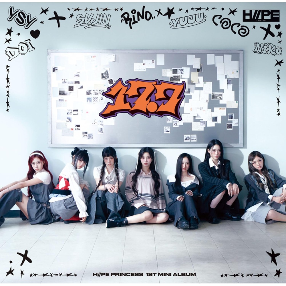 하입프린세스 H//PE Princess 일본 앨범 17.7 CD+북렛+포카2장+스티커 통상판 - 상품 이미지