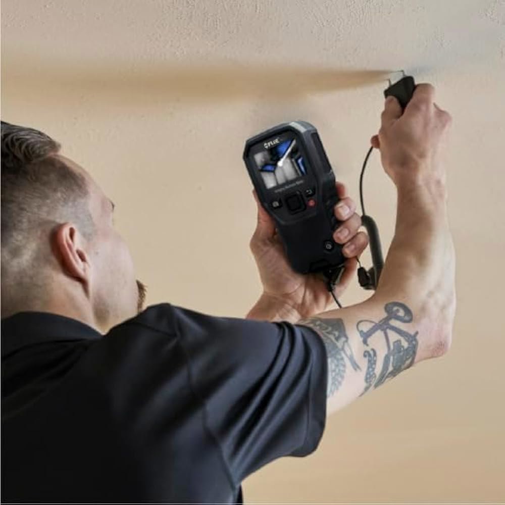 IGM 기술이 적용된 FLIR MR160 이미징 수분 측정기 열 , 핀 및 핀리스 감지, 80x60 해상도, MeterLiNK 앱, 충전식 배터리 - 가정용 검사 곰팡이 개선용 - 상세 이미지 2