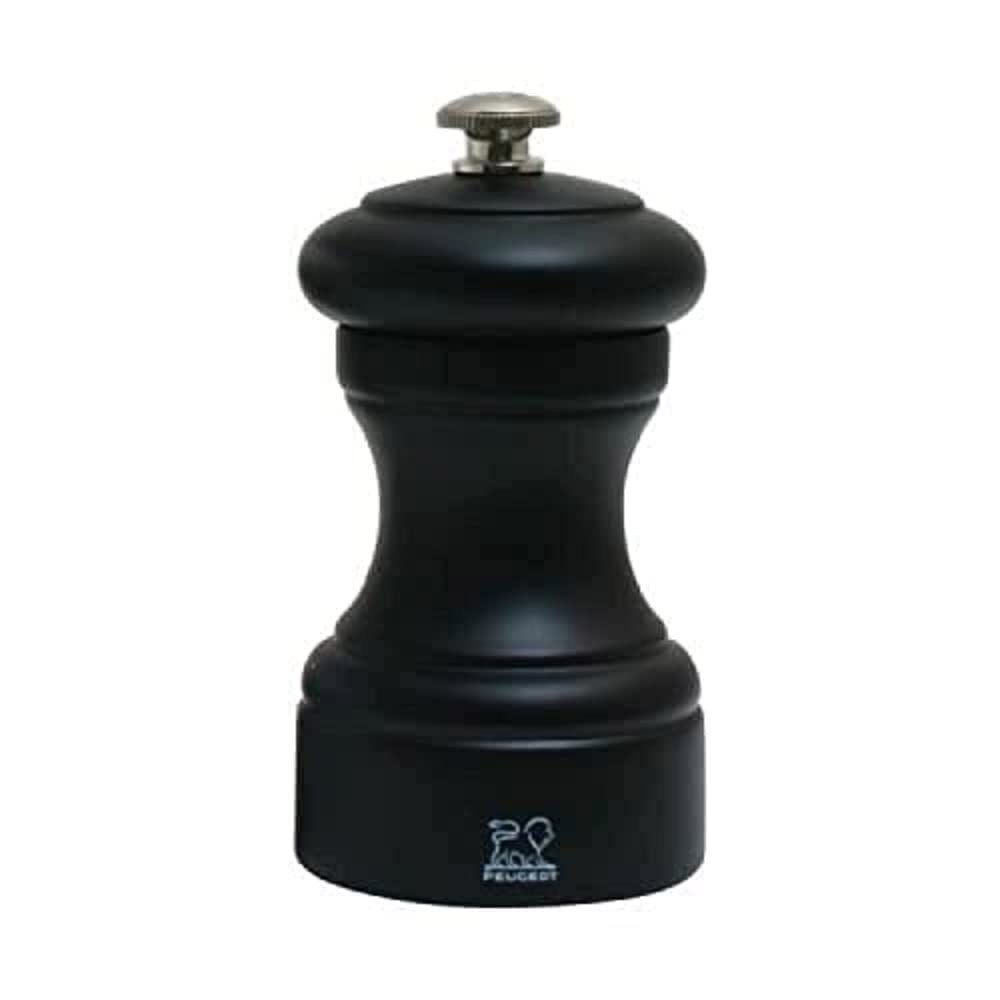 수동 후추 밀, 너도밤나무, 매트 블랙 마감, 10cm Pepper Black - 상품 이미지