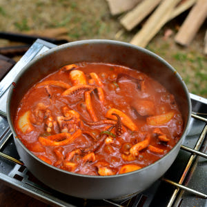 안동사과 불오징어 집들이음식 캠핑 홈파티 매콤 오징어볶음 간편조리 밀키트... 맛있게 먹은 솔직 후기 - 상품 이미지 4