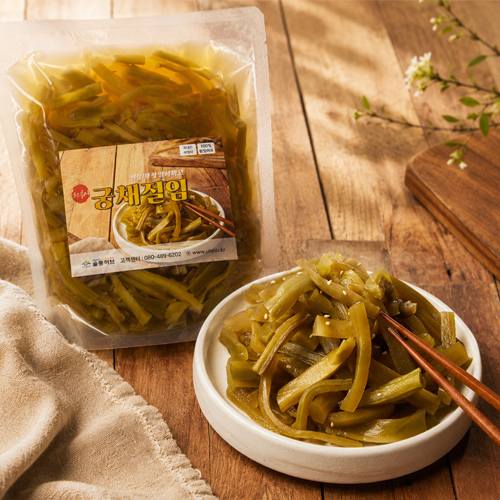 오식이 궁채 장아찌 1kg, 1개 - 상품 이미지