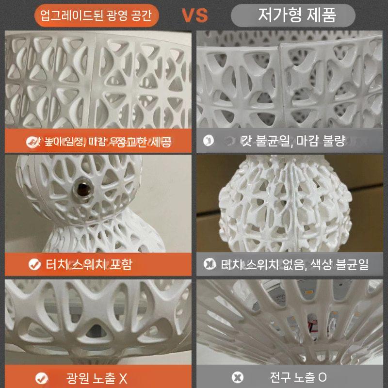 릴조명 인테리어 크리스탈장스탠드 플로어램프 거실 무드등 LED 침실 빈티지 테이블 독서등 - 상세 이미지 4