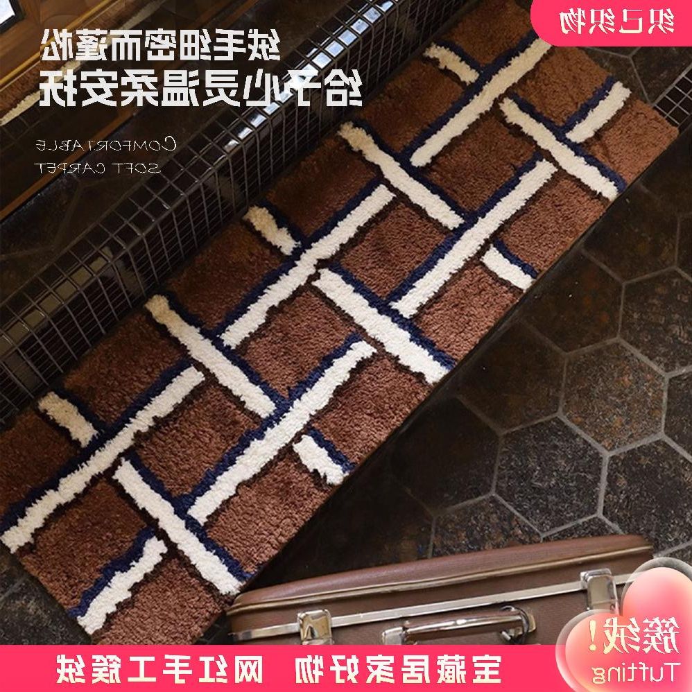 거실러그 사계절 카페트 단모 워셔블 거실카페트 먼지없는 원형 대형 사이잘룩 매트 극세사 - 상세 이미지 2