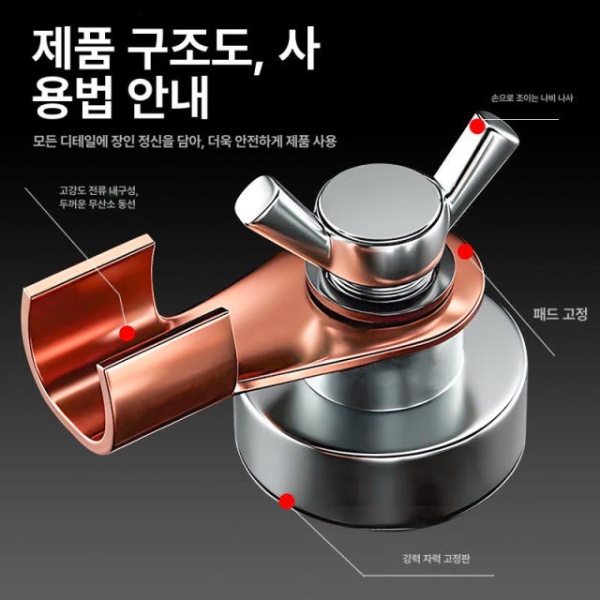 정밀한 마그네틱 강력 자석 용접 각도기 접지 스위치 포지셔너 300a 소형 - 상세 이미지 2