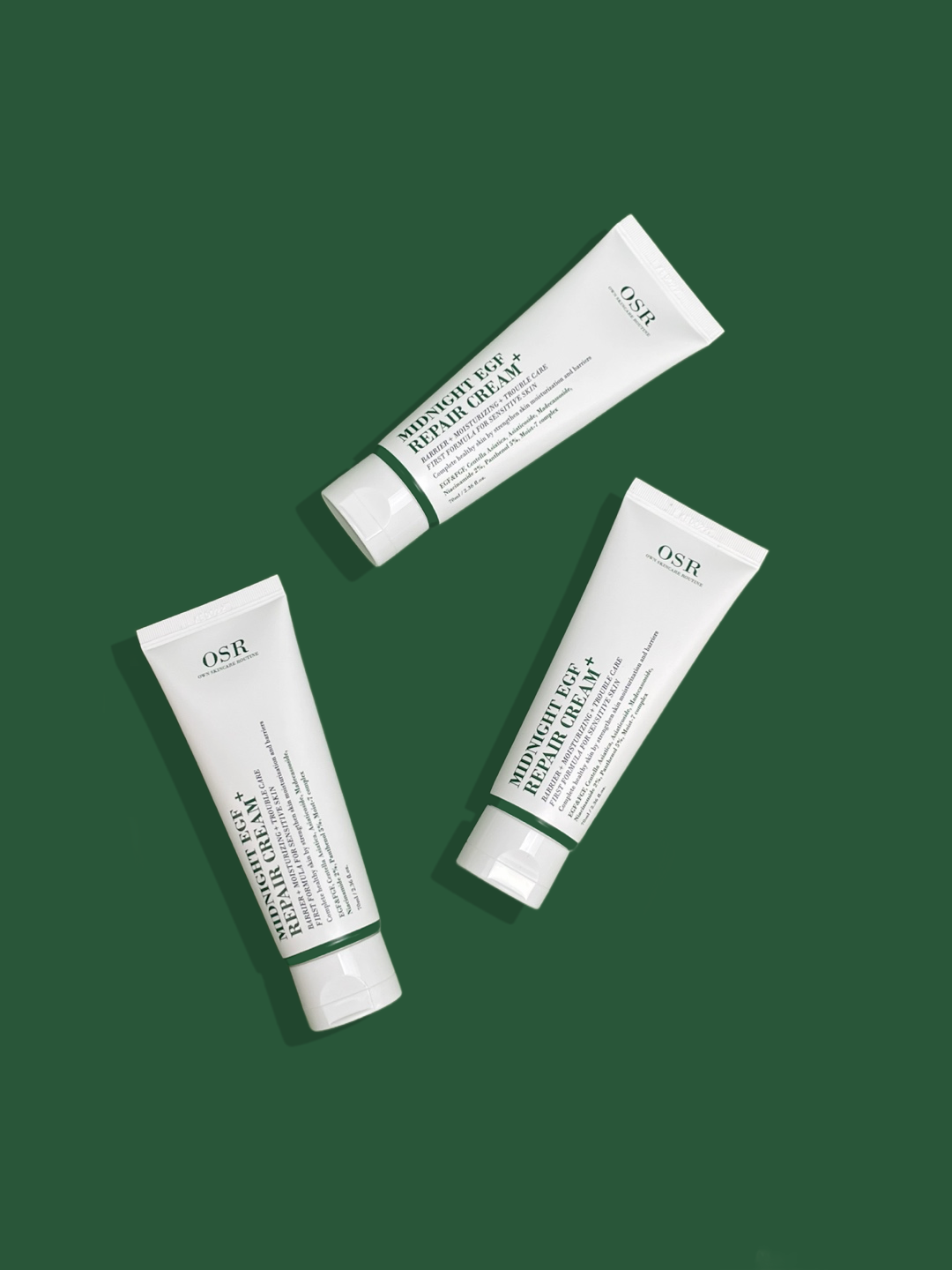 오에스알 미드나잇 EGF 재생 병풀 판테놀 마데카 시카 리페어 크림 70ml, 1개 이미지 8