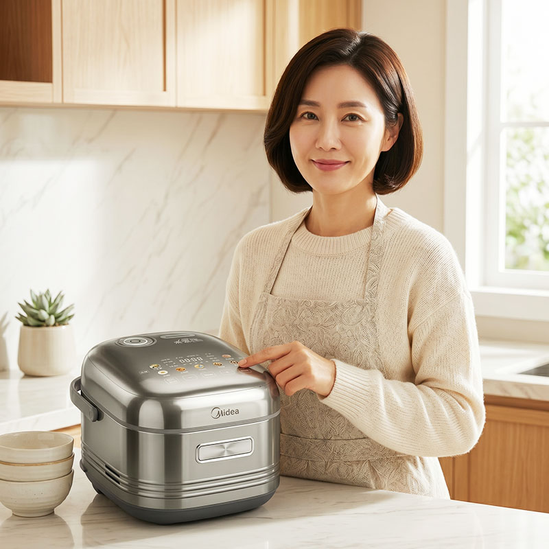 티타늄 밥솥 무코팅 전기 가정용 4L 내솥 - 상품 이미지