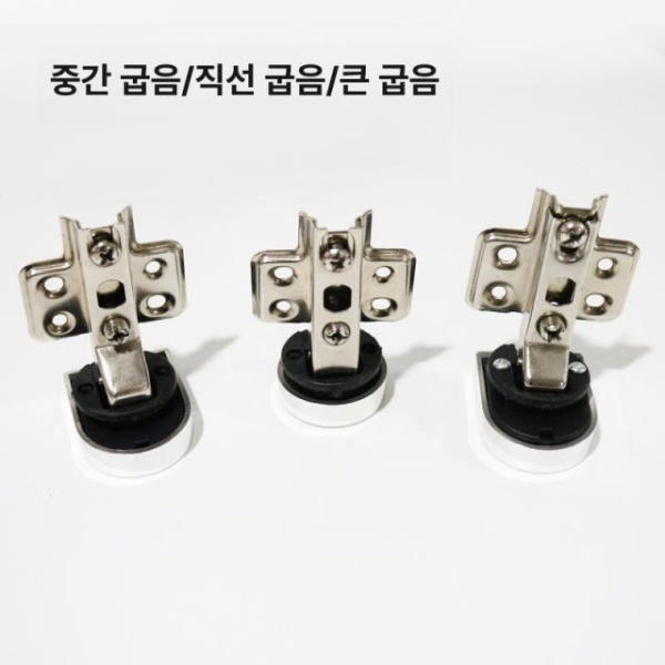 고급 디스플레이 클램프 하드웨어 피벗 유리문 찬장 도어 원형 전체 커버 직선굽힘 26mm 표준 - 상세 이미지 3