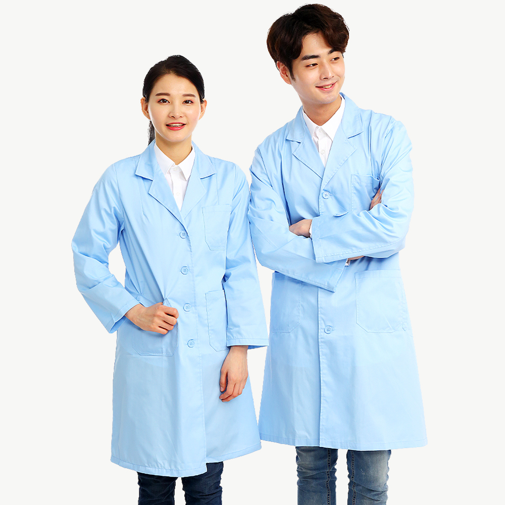 사계절용 의사 약사 실험실 LAB T/C30수면혼방 폴리 영양사가운 - 상세 이미지 3