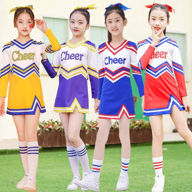 치어리더복 공연 치어리딩옷 유니폼 의상 옷 대비 응원 응원복 치어리더 - 상세 이미지 2