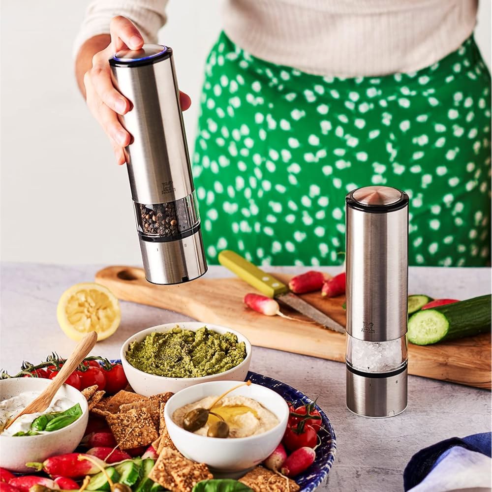스테인리스 스틸로 만든 전기 후추 밀 u Select 20cm - 8인치. Pepper Mill - 상세 이미지 2