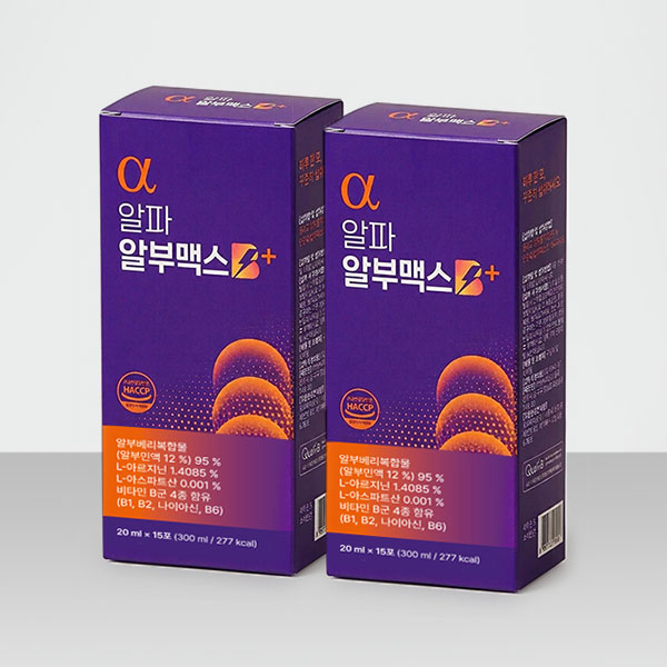 아르기닌 올인원 영양제 알파알부맥스 블루베리 빌베리 액상 스틱 15포, 1개 - 상품 이미지