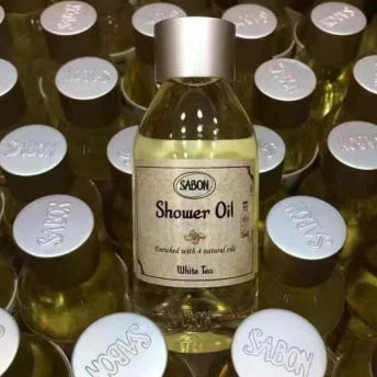 사봉 바디워시 샤워오일 화이트티 퍼퓸 바디보습케어 데일리샤워 300ml, 1개 - 상세 이미지 2