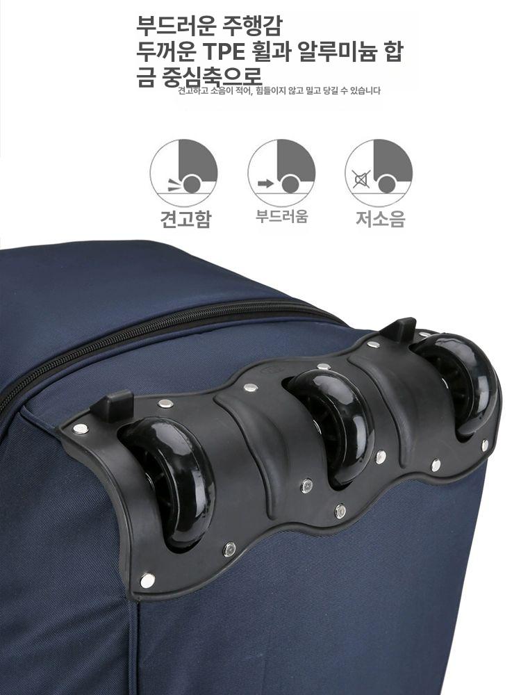다이빙 롤백 여행용 접이식 트롤리 장비가방 스쿠버 블랙 6kg - 상세 이미지 4