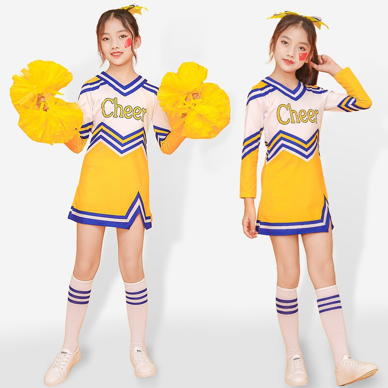 치어리더복 공연 치어리딩옷 유니폼 의상 옷 대비 응원 응원복 치어리더 - 상품 이미지